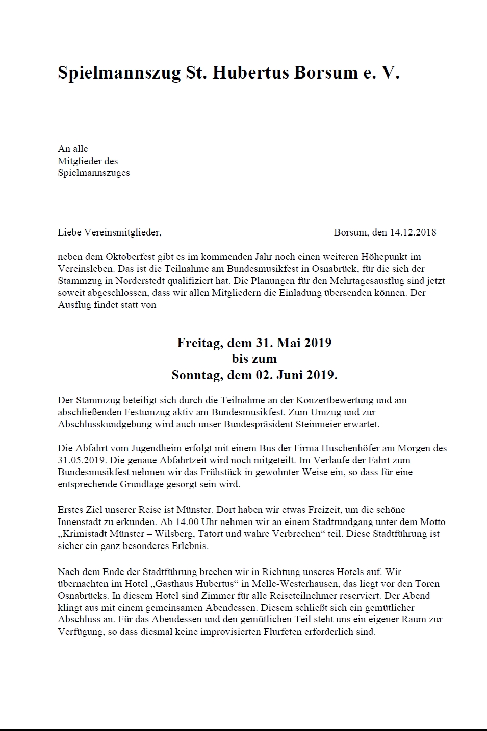 Einladung Bundesmusikfest 2019 Seite1
