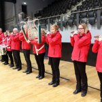 Fan-Musik beim Volleyball